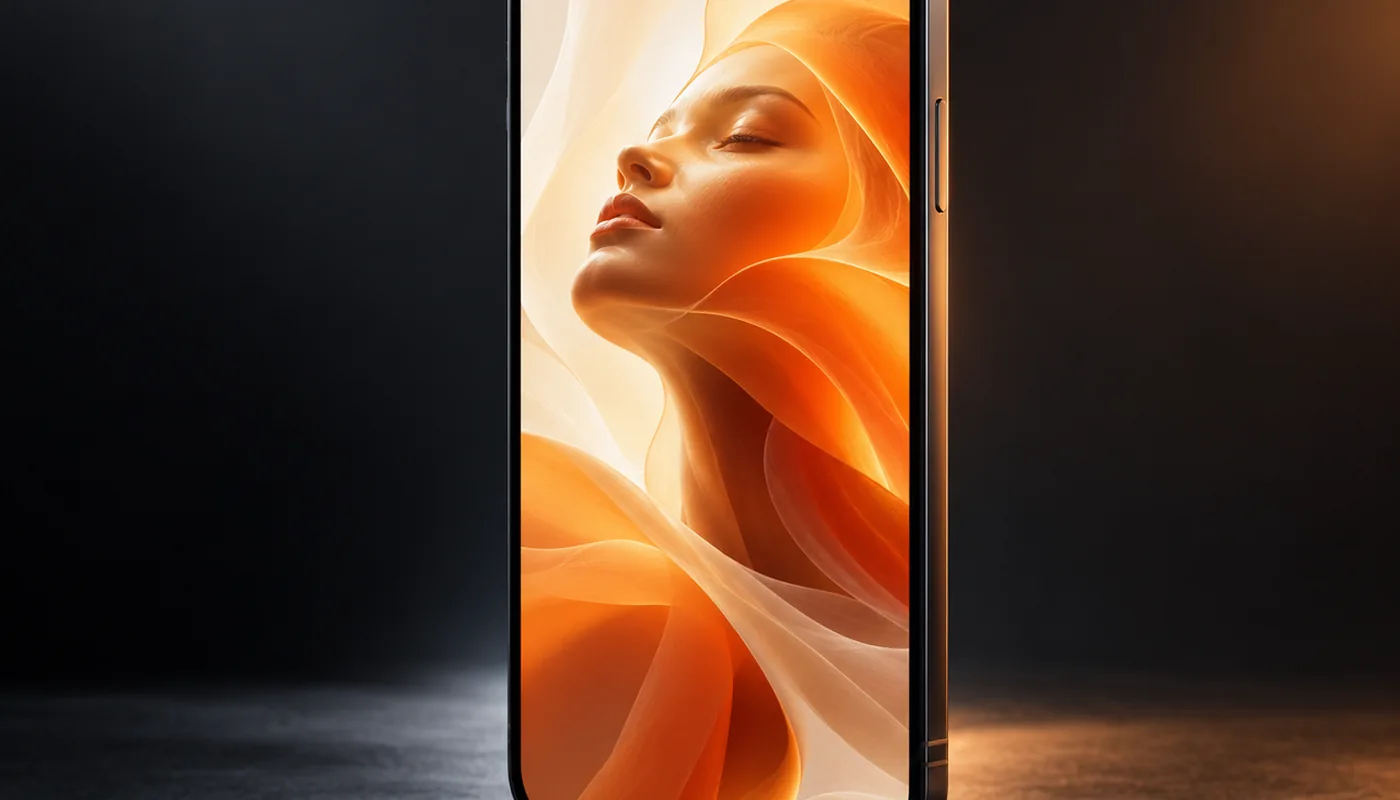 A smartphone showing a premium vertical ramalama costume walk-style video